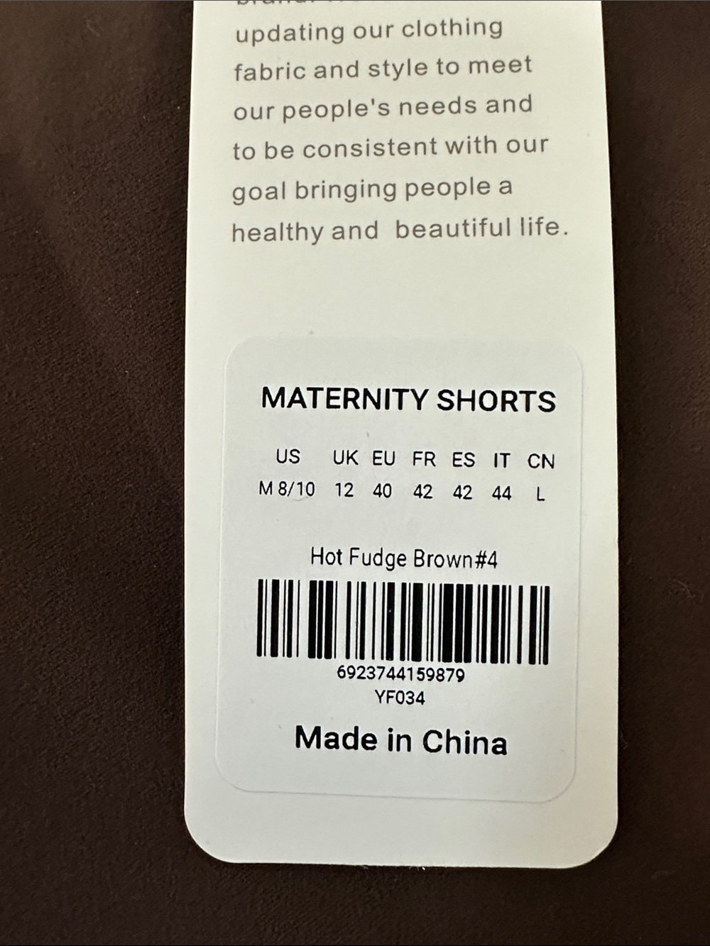 Butterlift® Maternity Linerless Shorts 4'' - Picture 5 of 5